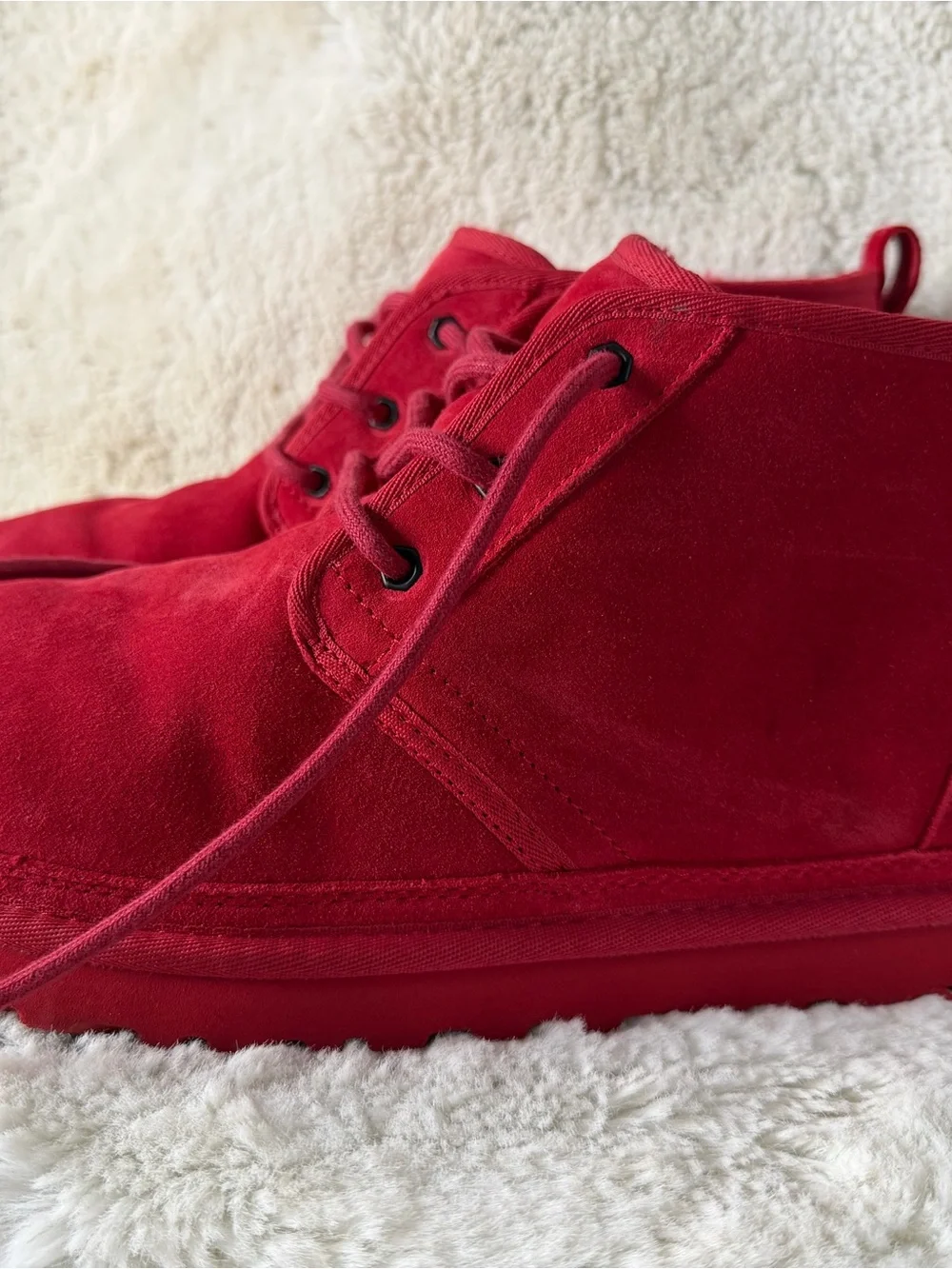 UGG Men’s Red Suede Chukka Boots